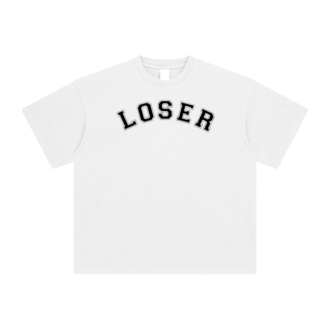 Enzyme Washed T-Shirt (LOSER)